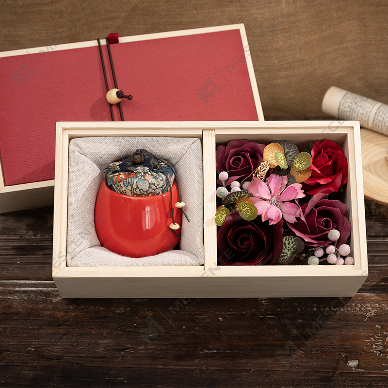 Luxusná dekorácia M&Scent na hromadnú objednávku Keramická stĺpová aromaterapeutická parafínová sviečka