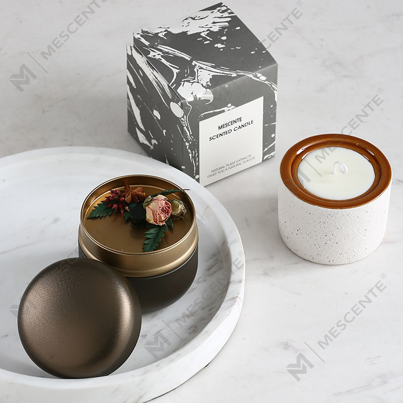 M&Scent prispôsobená dekoratívna luxusná súkromná značka Woodwick vonná sójová vosková sviečka
