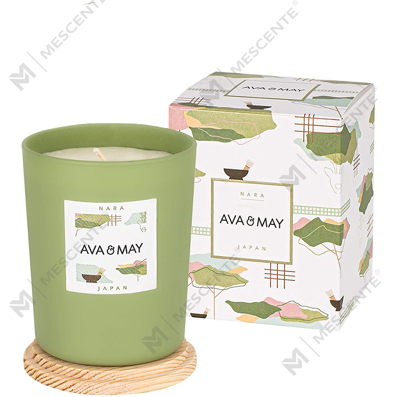 Privátna značka M&Scent vyrábala elegantné farebné voňavé sviečky zo sójového vosku