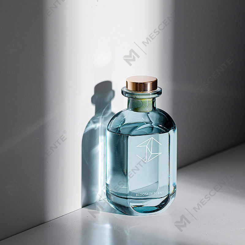 M&Scent 500 ml vianočný krištáľový trstinový difuzér darčeková sada, domáci trstinový difuzér