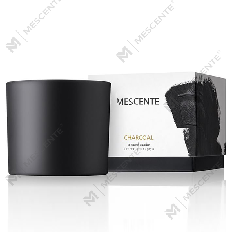 M&SCENT Natural Christmas Široko používaná sklenená nádoba Voňavá sviečka zo sójového vosku so skladacou krabičkou