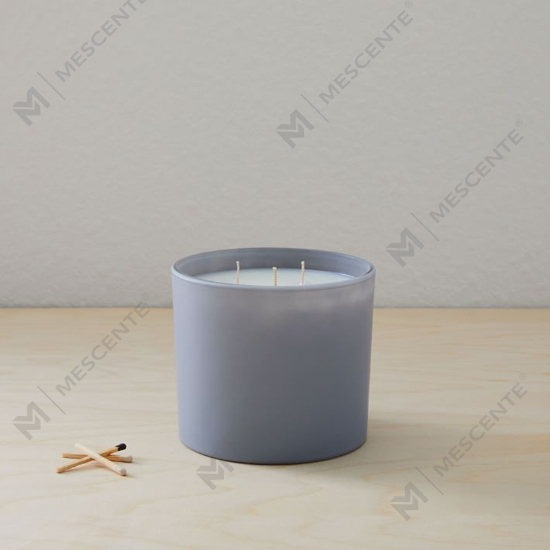 M&SCENT Natural Christmas Široko používaná sklenená nádoba Voňavá sviečka zo sójového vosku so skladacou krabičkou