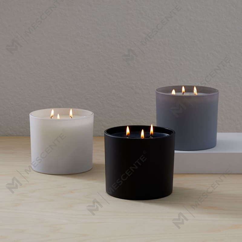 M&SCENT Natural Christmas Široko používaná sklenená nádoba Voňavá sviečka zo sójového vosku so skladacou krabičkou