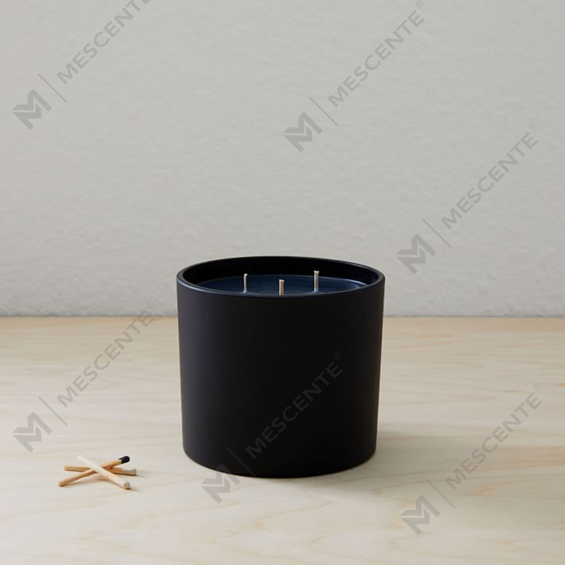 M&SCENT Natural Christmas Široko používaná sklenená nádoba Voňavá sviečka zo sójového vosku so skladacou krabičkou
