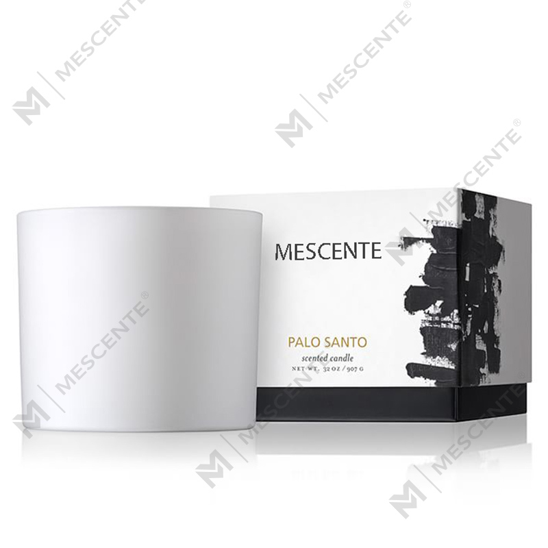 M&SCENT Natural Christmas Široko používaná sklenená nádoba Voňavá sviečka zo sójového vosku so skladacou krabičkou