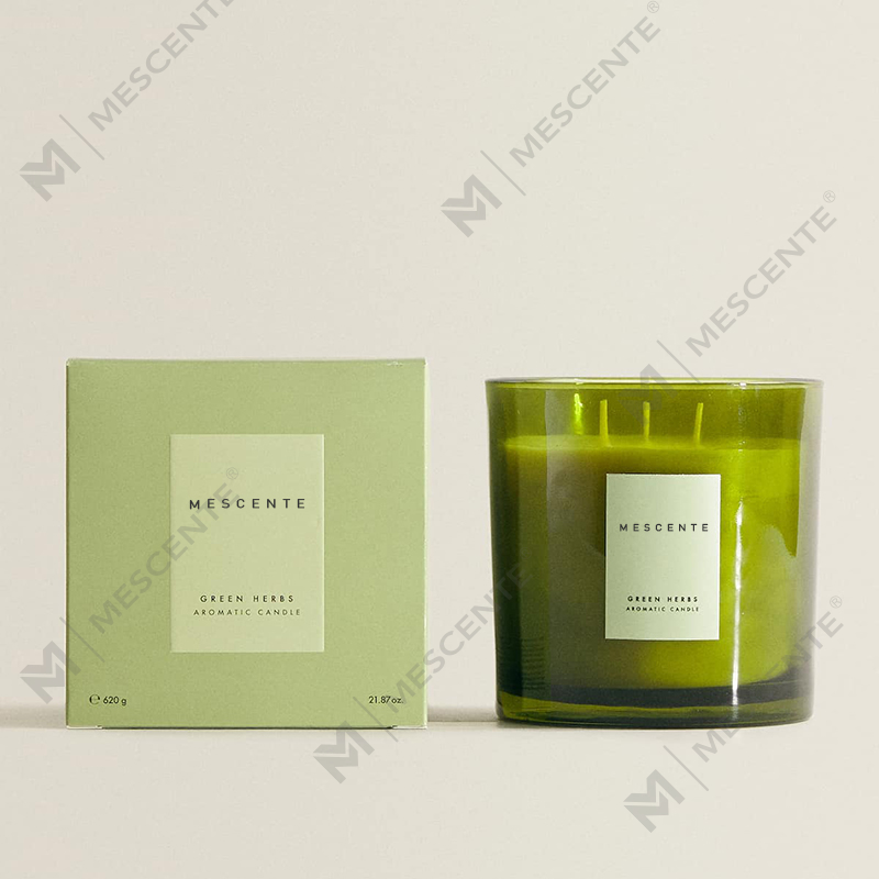 M&Scent Party Relax vonná sviečka santalového dreva, plniteľné pánske sviečky A29273