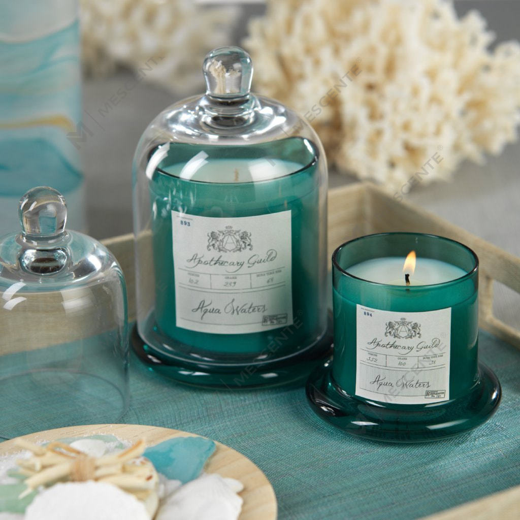 M&Scent Dekoratívny romantický svadobný zvon Pohár Sklenený kupolový kryt vonná sviečka A29275