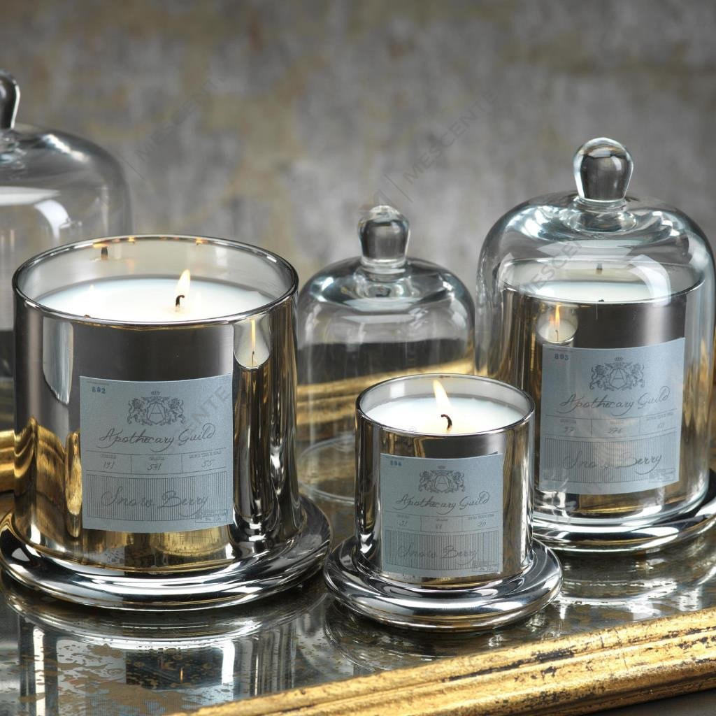 M&Scent Dekoratívny romantický svadobný zvon Pohár Sklenený kupolový kryt vonná sviečka A29275