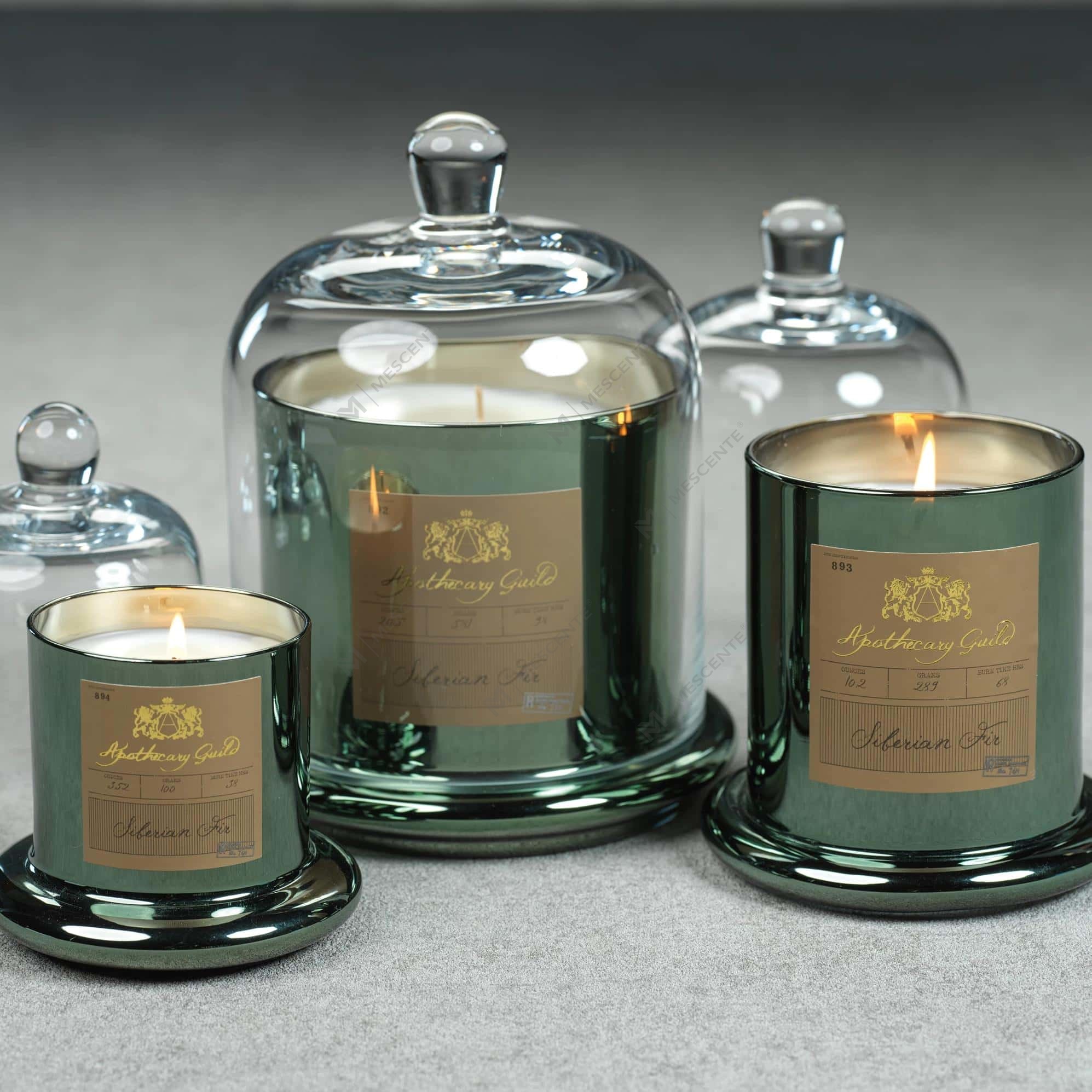 M&Scent Dekoratívny romantický svadobný zvon Pohár Sklenený kupolový kryt vonná sviečka A29275