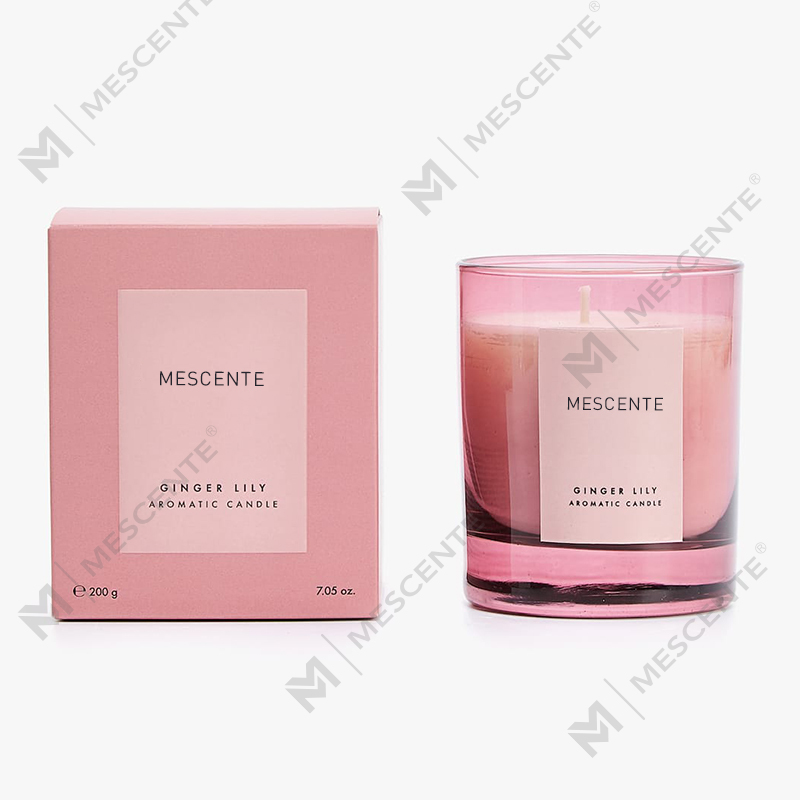 Luxusné vonné sviečky privátnej značky Mescente Crystal s aromaterapiou