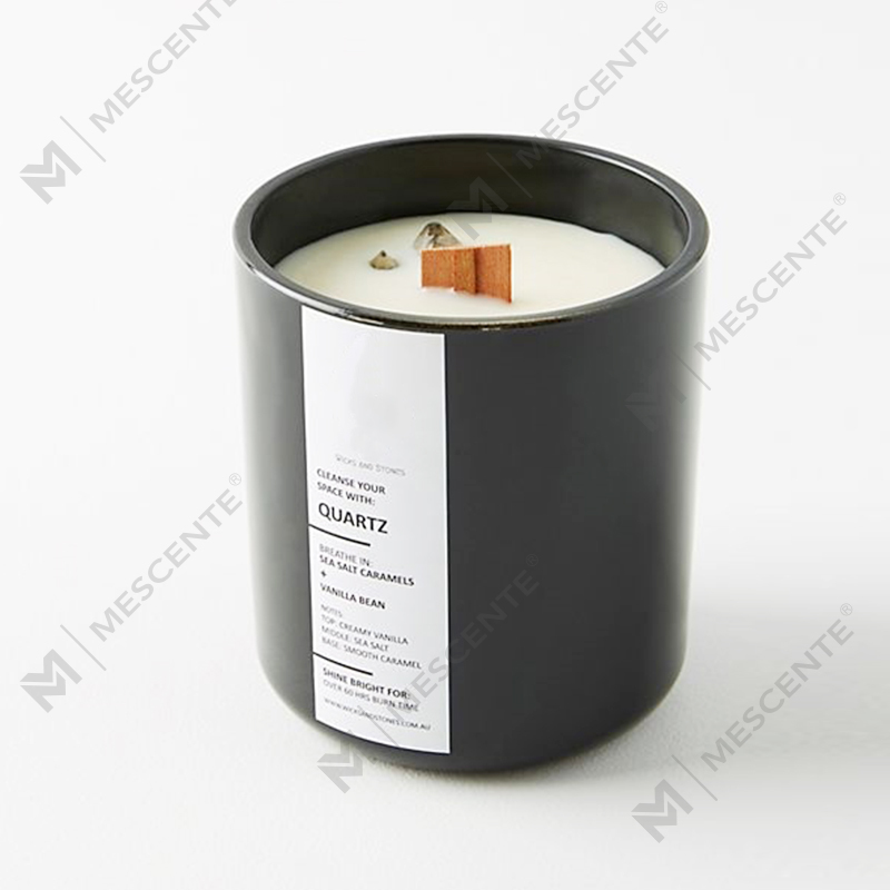 Sójové sviečky s vôňou bieleho čaju privátnej značky Mescente In Jars