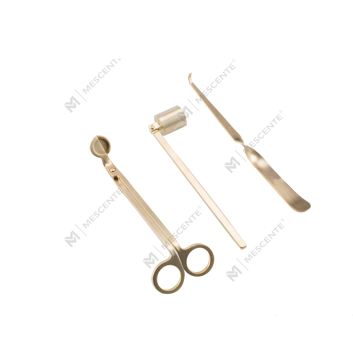 Mescente Gold Candle Wick Snuffer Set s darčekovou krabičkou A991330-1
