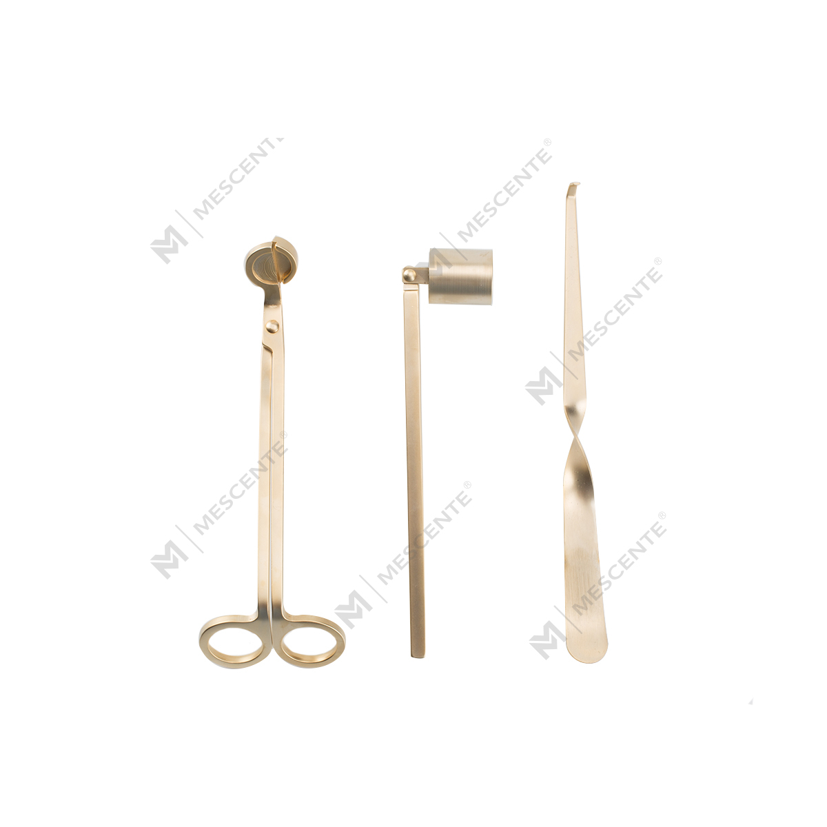 Mescente Gold Candle Wick Snuffer Set s darčekovou krabičkou A991330-1