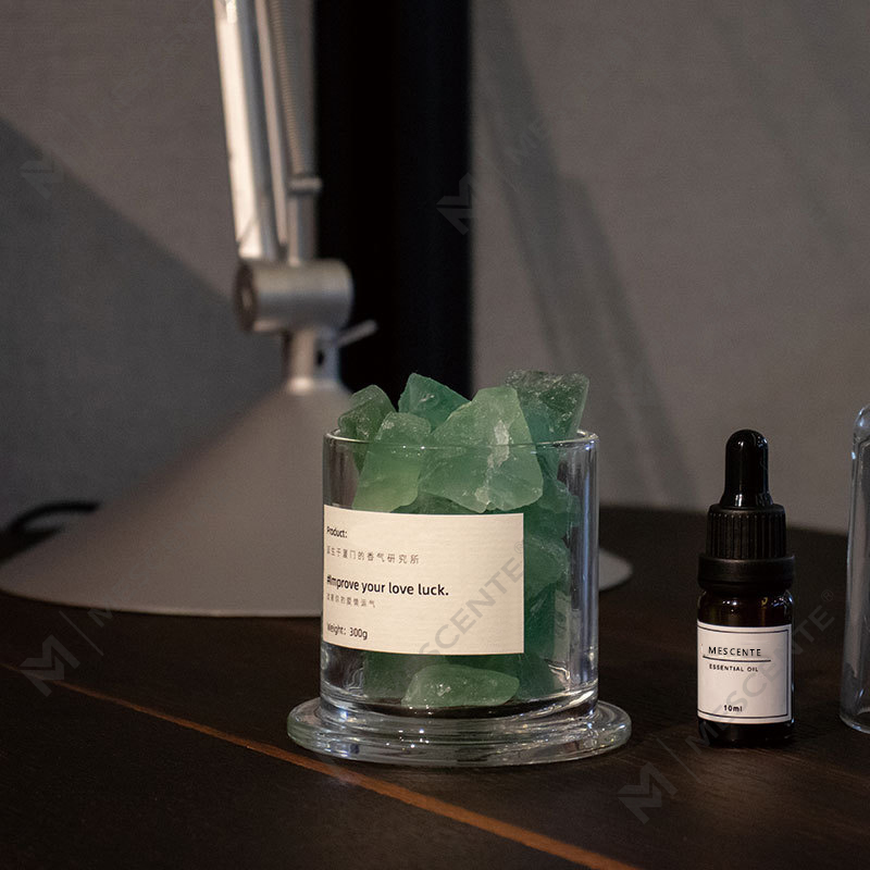 Home Dekoratívna socha Tvarovaná keramická vôňa Krištáľový kameň Aroma difuzér esenciálneho oleja A29199-Cennosti