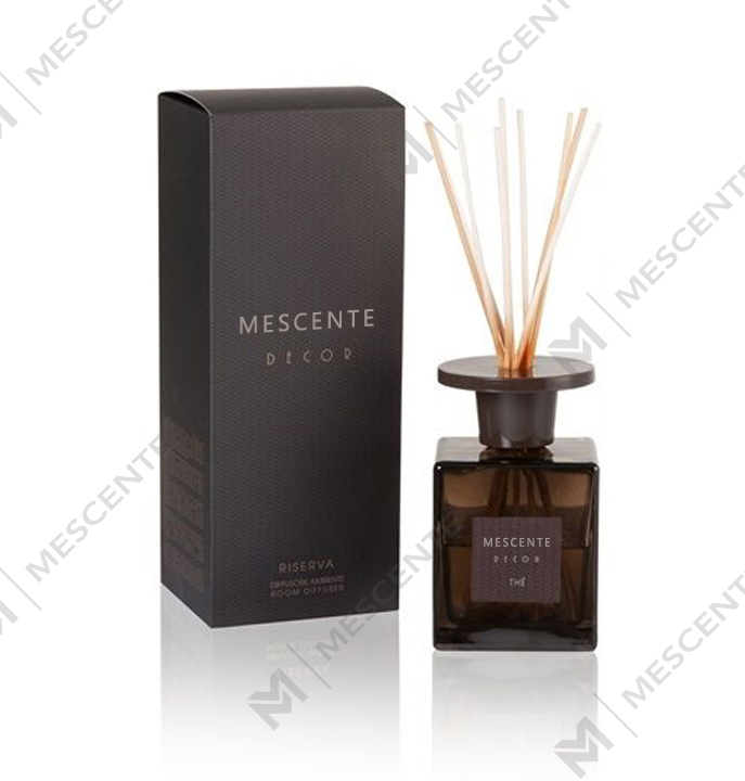 Mescente 2ks 120ml biely púpavový trstinový difúzor set, privátna značka trstinový difuzér