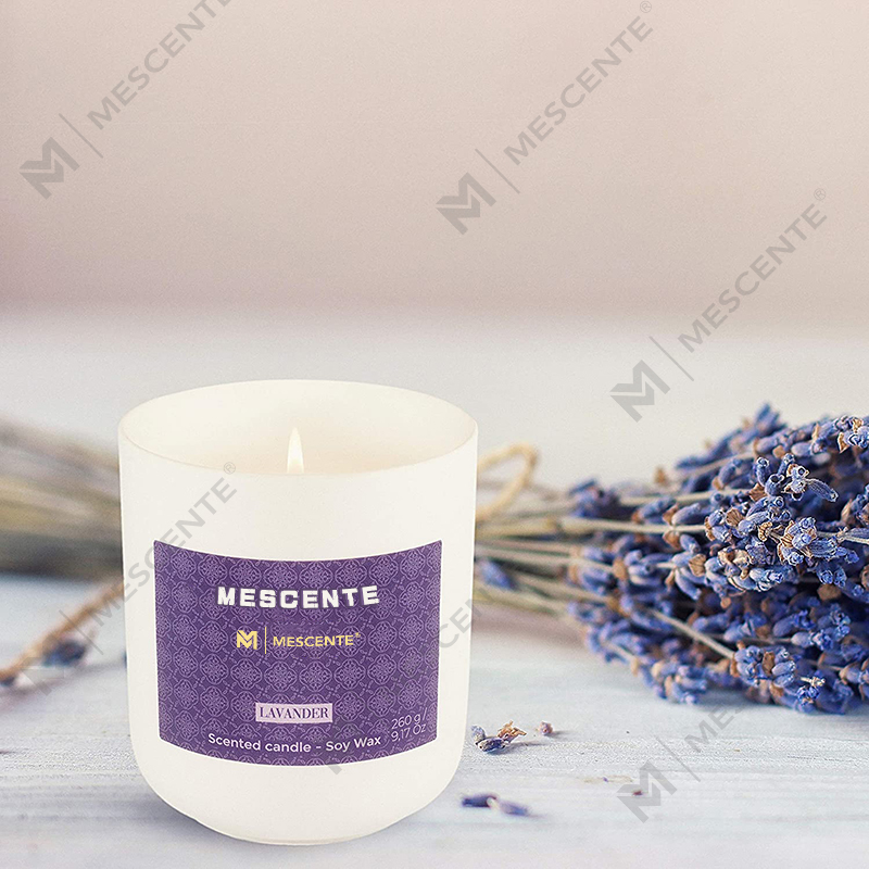 Mini sójové sviečky M&Scent Mason Jar, luxusné balenie mramorová sviečka sójový vosk