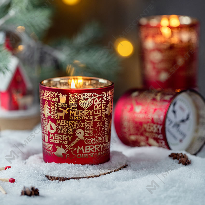 Vianočná bezdymová vianočná vôňa s vôňou M&Scent Starry Sky Cup s voňavou sviečkou s rukou