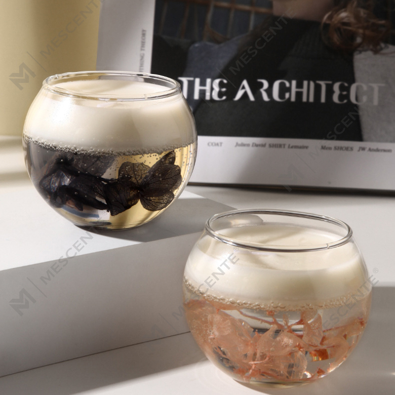 M&Scent High Quality End Home S vôňou citrónovej trávy Sójová vonná sviečka v skle