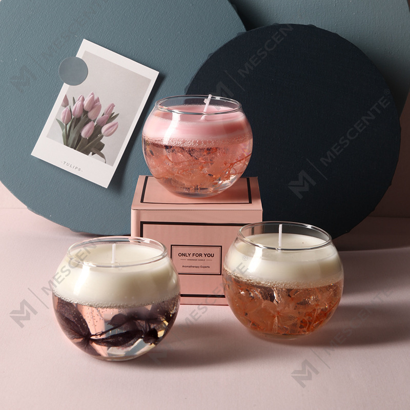 M&Scent High Quality End Home S vôňou citrónovej trávy Sójová vonná sviečka v skle