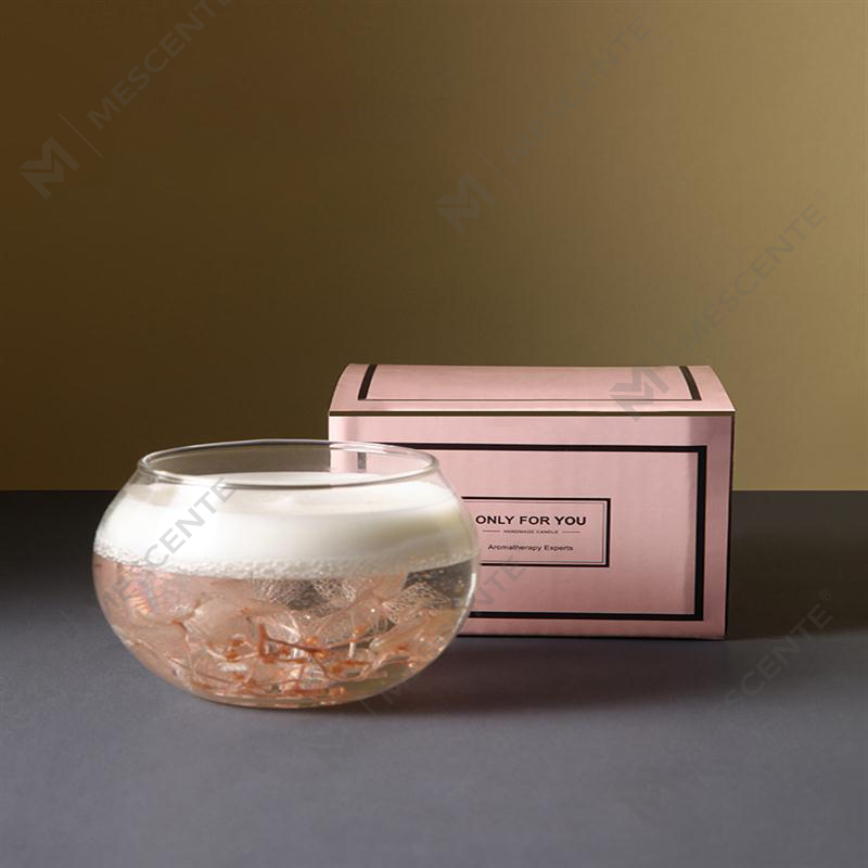 M&Scent High Quality End Home S vôňou citrónovej trávy Sójová vonná sviečka v skle