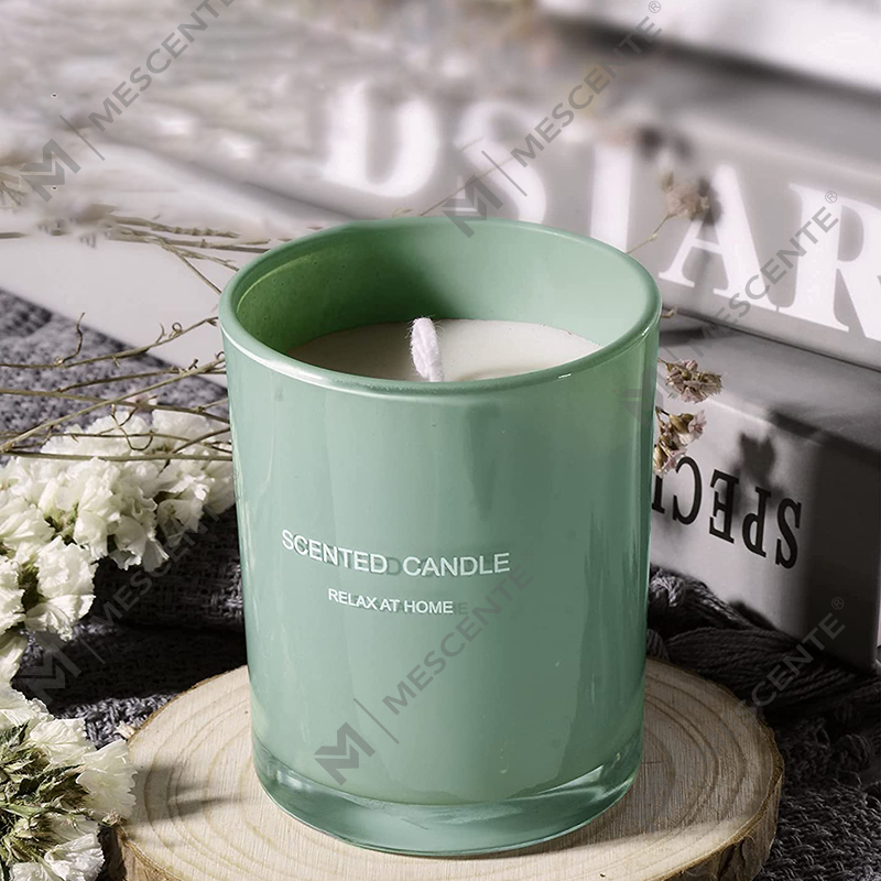 M&Scent Lemon Bazalka vonný olejový difuzér a vonná sviečka Darčeková sada s tyčinkami na doma