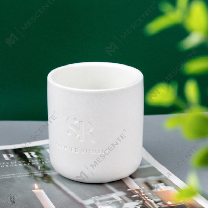 M&S scent Custom Logo Lacné keramické tégliky s dreveným viečkom Sviečka, luxusné sviečky z kokosového vosku