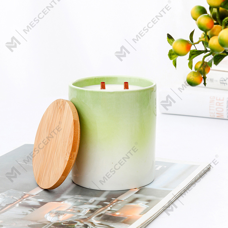 M&Scent Private Label Home Decoration Vlastné vonné sviečky v keramických nádobách na sviečky