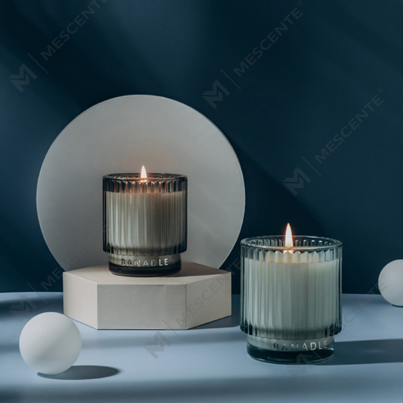M&Scent Fragrances Divoká mäta a eukalyptus Veľké poháre s vôňou sviečok