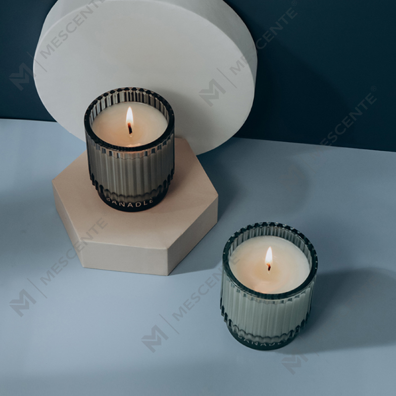 M&Scent Fragrances Divoká mäta a eukalyptus Veľké poháre s vôňou sviečok