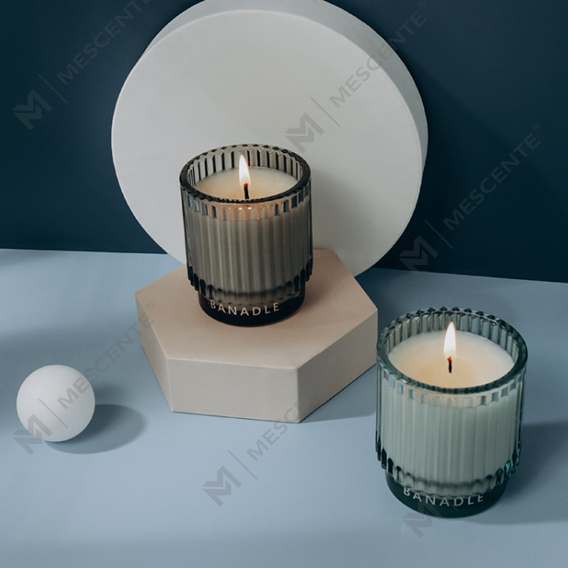 M&Scent Fragrances Divoká mäta a eukalyptus Veľké poháre s vôňou sviečok