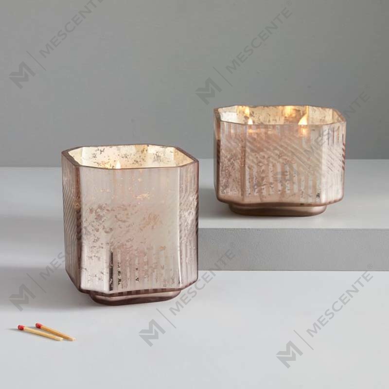 Veľkoobchod Vlastné Lacné Sklenený parafínový Náboženský Deco Ortuťové vonné sviečky