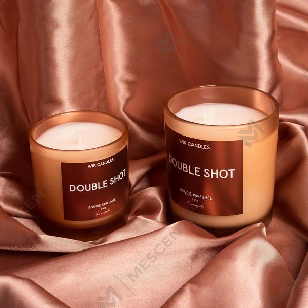Veľkoobchod M&Scent Luxusná vlastná súkromná etiketa Dekorácia Čierne sklo Krištáľové vonné sójové voskové sviečky
