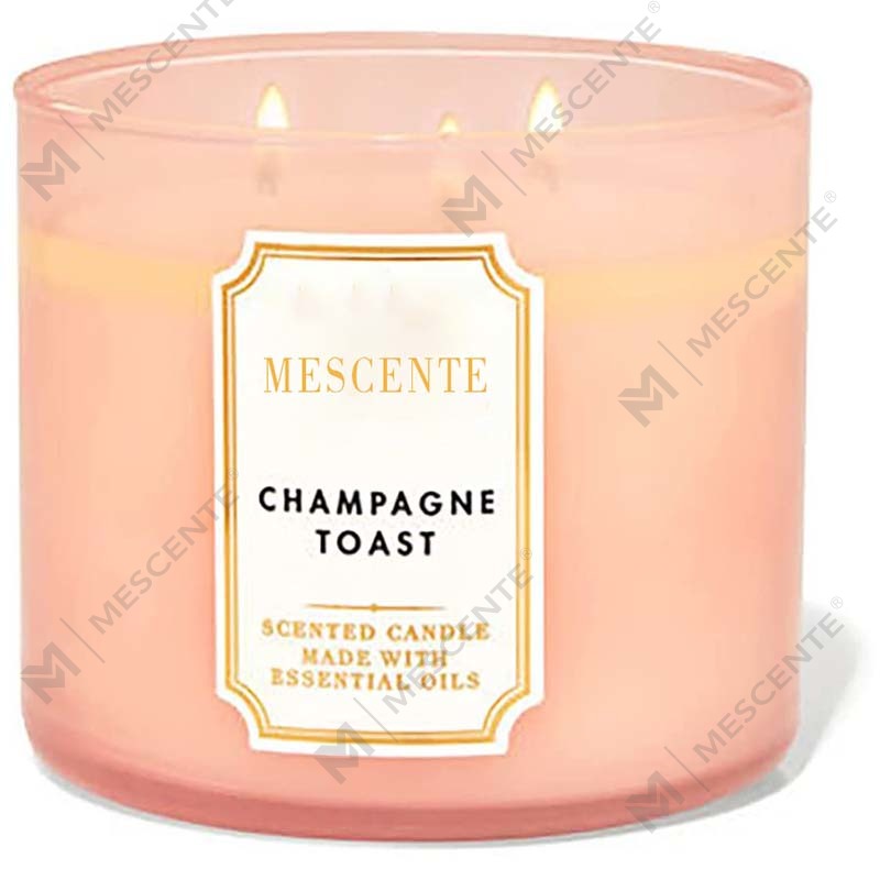 M&Scent ručne vyrábané 3 knôty s prírodným jazmínom s vôňou sójového vosku ako darček, Aromaterapeutické krištáľové sviečky súkromnej značky