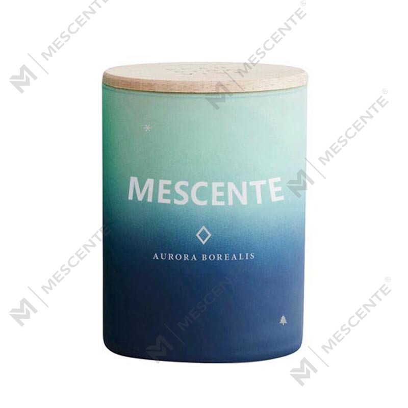Vonné sviečky v sklenenej nádobe na mieru privátnej značky M&Scent