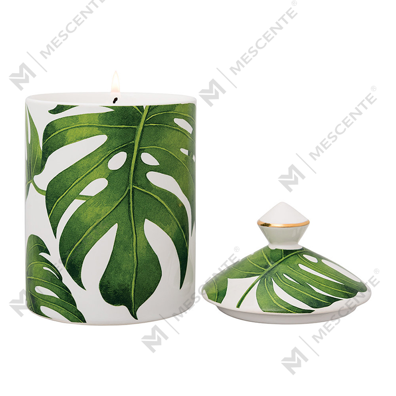 Špeciálny dizajn M&Scent Color Urban Botanics Pohárová sviečka so skladacou krabičkou