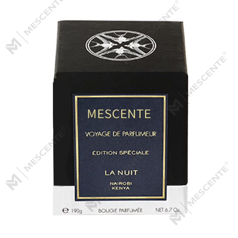 M&Scent ručne vyrábaný luxusný sklenený stojan Vanilková vonná sviečka s kryštálmi