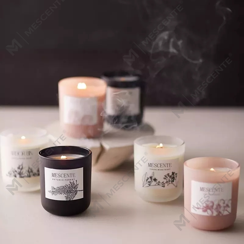 Veľkoobchod Private Label Luxusná aromaterapia Prírodný kryštálový sójový vosk vonné sviečky na svadobnú výzdobu