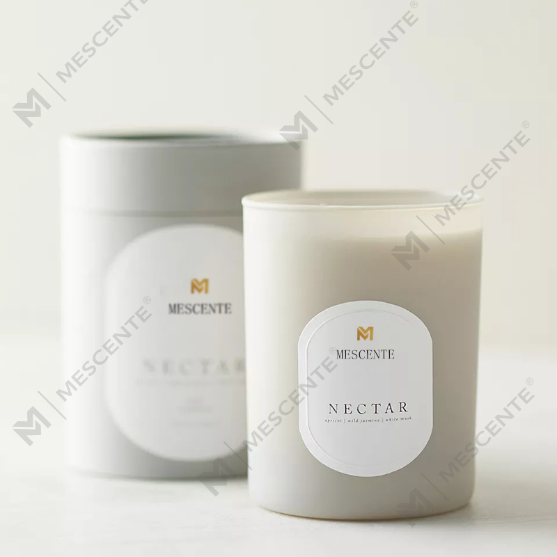 M&Scent Custom Logo Meditácia Netoxické kamene Herb Ručne liate Prírodné vonné kryštálové sviečky zo sójového vosku