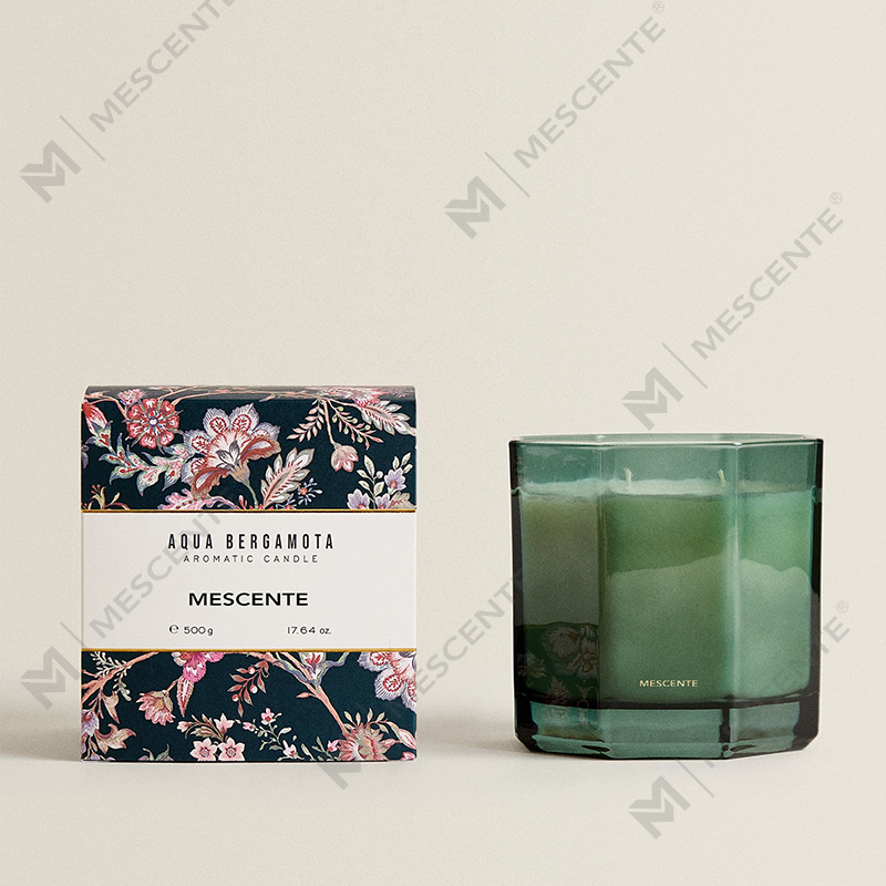 M&Scent Custom Factory Private Label Sklenená nádoba Voňavé sviečky z prírodného sójového vosku