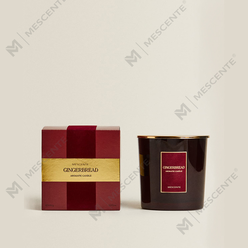 Vlastné luxusné 3 knôtové sviečky M&Scent Personalizované privátne označenie Vonná sviečka z čierneho matného skla
