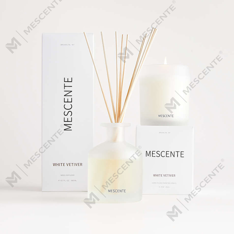 M&Scent veľkoobchodné luxusné vonné sviečky zo sójového vosku privátnej značky s krabičkou
