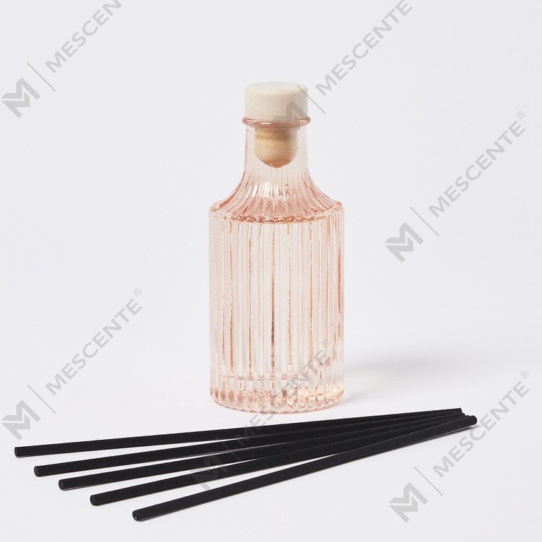 M&Scent Custom 100 ml 200 ml sklenená fľaša Tatakan Untuk Flower Reed difuzér