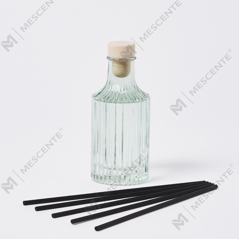 M&Scent Custom 100 ml 200 ml sklenená fľaša Tatakan Untuk Flower Reed difuzér